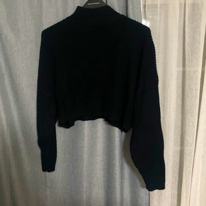 Shein Black Turtleneck Sweater